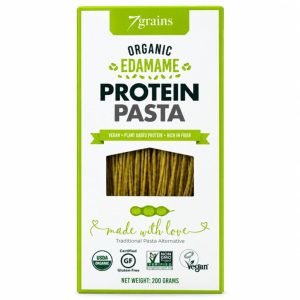7Grains Organic Edamame Protein Pasta, 200 g (Raw Bites PH)