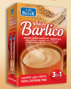Barlico 3 in 1 Instant Barley and Chicory Coffee Alternative, 12 x 18g sticks (Barlico Philippines)