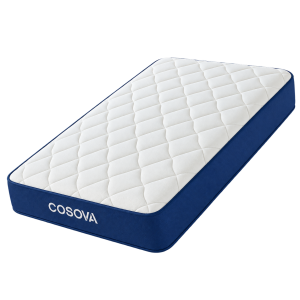 COSOVA 8 Inch Memory Foam Spring Mattress, medium firm, pocket springs, 10-year warranty (COSOVA)