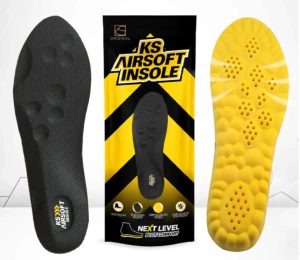 KS AirSoft Insole, Breathable Soft Arch Support Antibacterial (KS ORIGINAL Official Store)