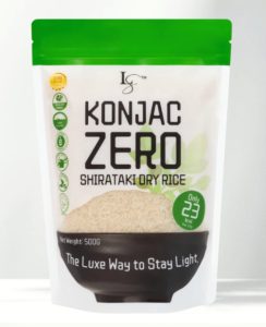 Luxe Slim Konjac Zero Shirataki Dry Rice, 500 g or 1 kg (Luxe Beauty and Wellness Group)