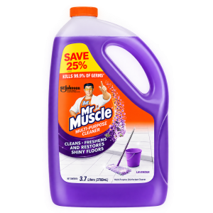 Mr. Muscle All Purpose Cleaner 3.7 L, Lavender (SC Johnson Official Store)