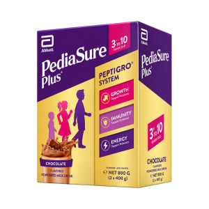 PediaSure Plus 3+ Chocolate Powdered Milk Drink for Kids Above 3 Years Old, 800 g