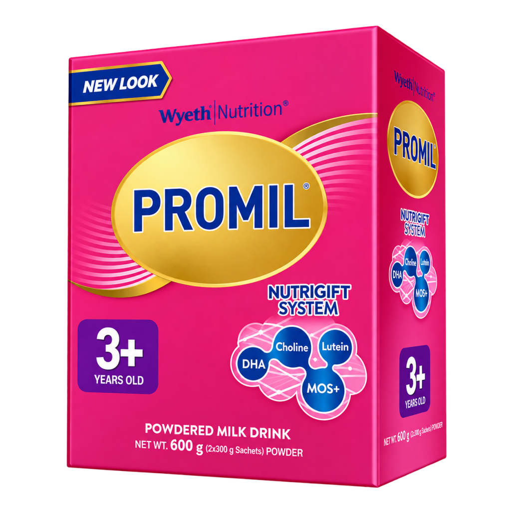 Promil Gold Four Powdered Milk Drink for Children Above 3 Years Old, 600 g