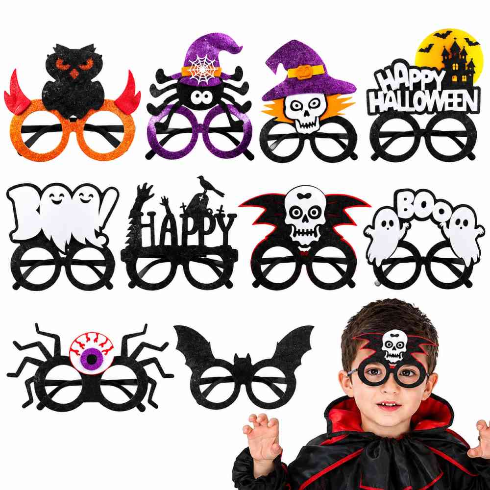 SK Kids Halloween Ghost Eye Glasses, Costume Party Props (SK Kids Republic)