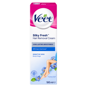 Veet Hair Removal Cream for Sensitive Skin, 100 mL (Veet Official Store)
