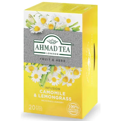 Ahmad Tea Camomile & Lemongrass, 20 bags, 30 g (CSF Enterprise / Ahmad Tea PH)