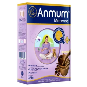 Anmum Materna Chocolate Milk Powder 375 g, for pregnant and lactating women (Anlene Anmum Anchor PH)