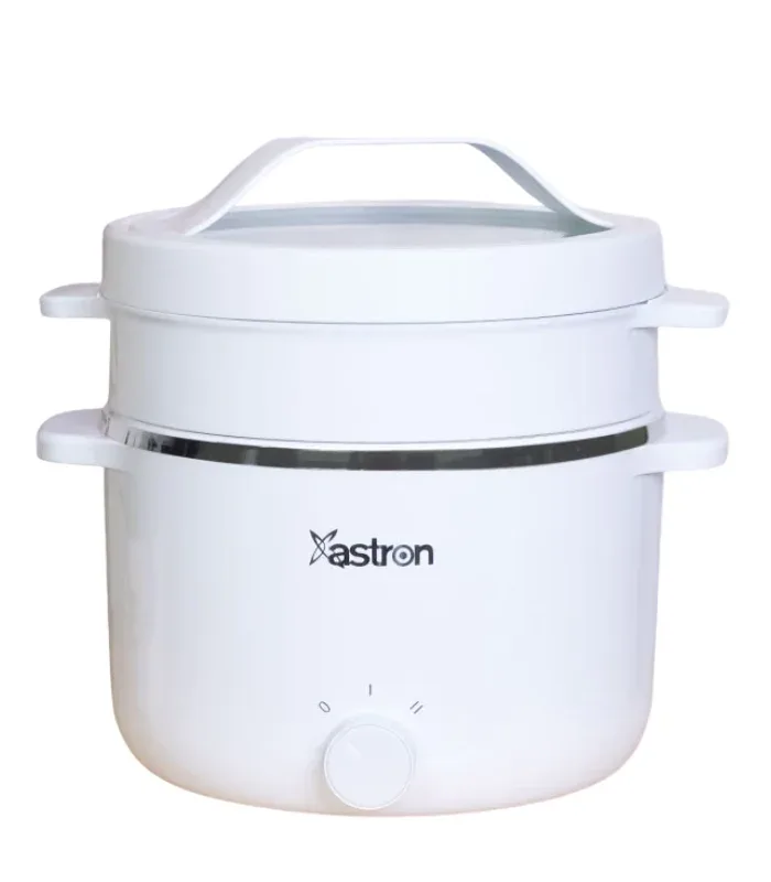 Astron INSTAPOT200 Multi-Purpose Electric Cooker with Steamer, 2 L, 600 W (Astron Appliances PH)