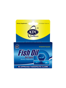 ATC Fish Oil 1,000 mg, 30 softgels