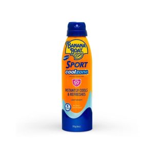 Banana Boat Sport Coolzone Sunscreen Spray SPF50+ 170 g, Buy 1 Take 1 (Banana Boat & Schick PH)