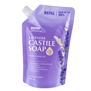 BENCH/ Organics Lavender Castile Soap Refill, 450 ml (BENCH)