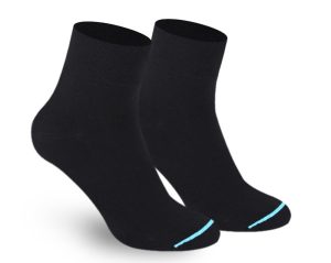 Biofresh Men’s Antimicrobial Diabetic Thin Casual Ankle Socks FMD4, 1 pair (Burlington PH)