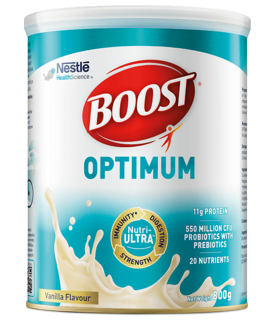 Boost Optimum Vanilla Adult Milk Powder 800 g (Nestlé Store)