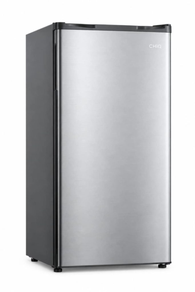 CHiQ CSR04DI 3.5 cu.ft. Single Door Refrigerator with Freezer, 88L (CHiQ Flagship Store)