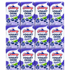 Cimory Yogurt Drink 125 mL, Strawberry or Blueberry, pack of 12 (Cimory Philippines)