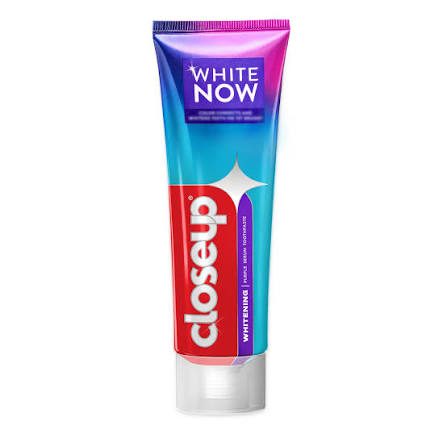Closeup White Now Toothpaste Purple Serum Gel 85 g (Unilever Beauty Official Store)