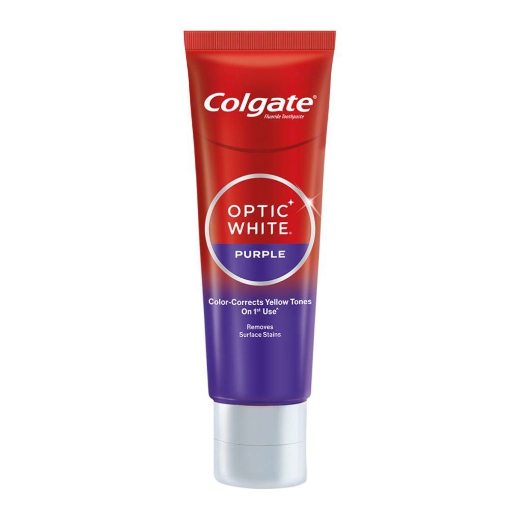 Colgate Optic White Purple Whitening Toothpaste 100 g (Colgate-Palmolive Official)