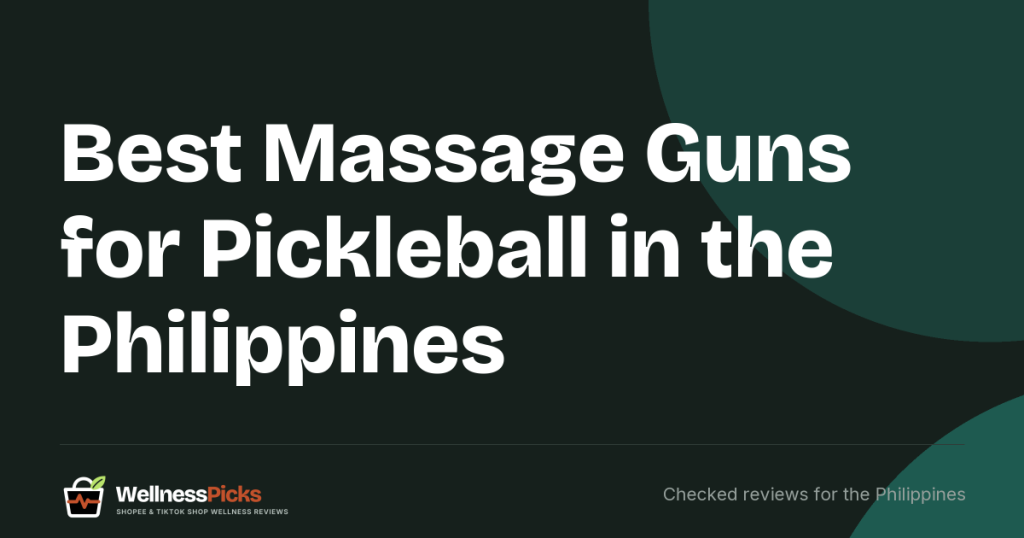 Best Massage Guns for Pickleball in the Philippines: Three Mini Guns Under 400 g Compared on Thrust, Battery and Warranty