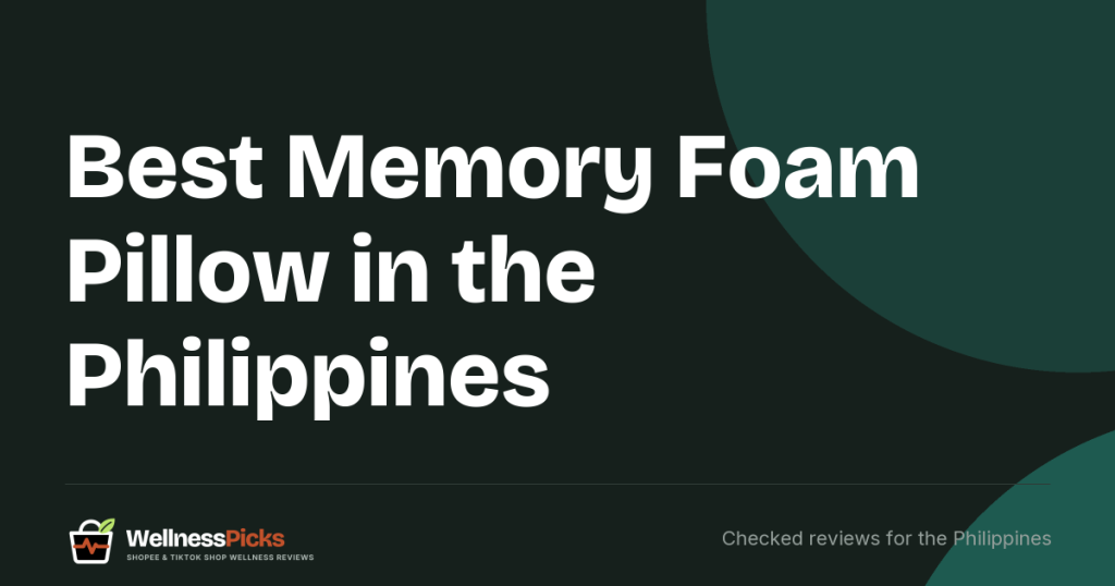 Best Memory Foam Pillow in the Philippines (2026): What the Listings Actually Say
