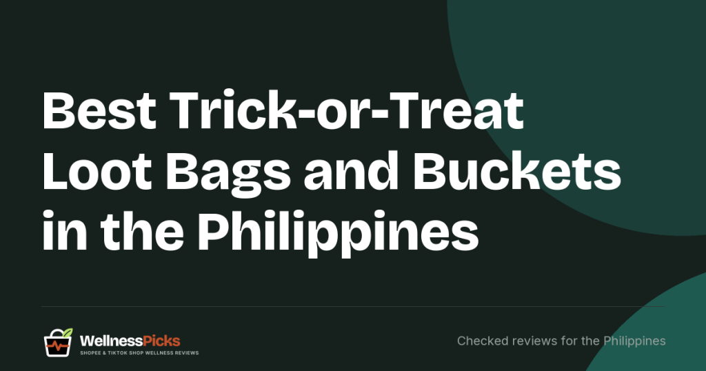 Best Trick-or-Treat Loot Bags and Buckets in the Philippines: Five Picks Compared