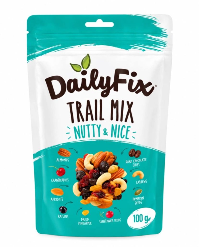 DailyFix Nutty and Nice Trail Mix 100 g (Fly Ace Corporation official store)