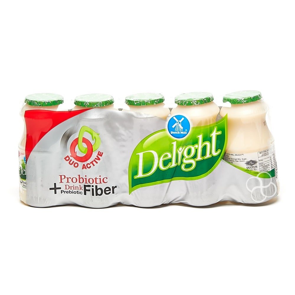 Dutch Mill Delight Probiotic Drink, 5 x 100 mL (JC Online Grocery)