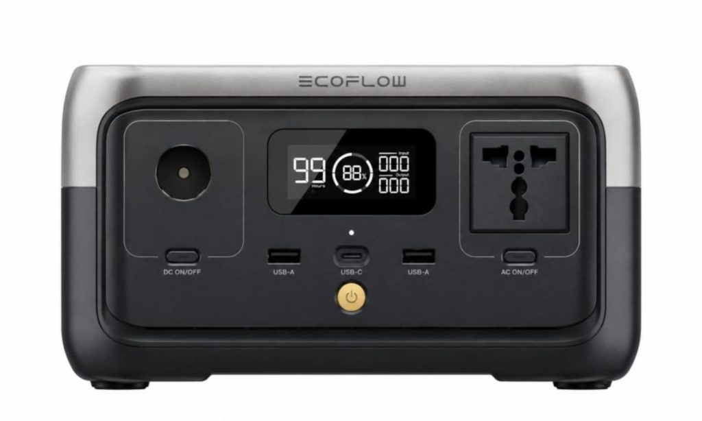 EcoFlow RIVER 2 Portable Power Station, 240 Wh, 300 W (EcoFlow Mall store)