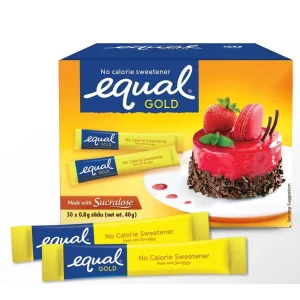Equal Gold Zero Calorie Sweetener, 50 sticks (Equal Philippines)
