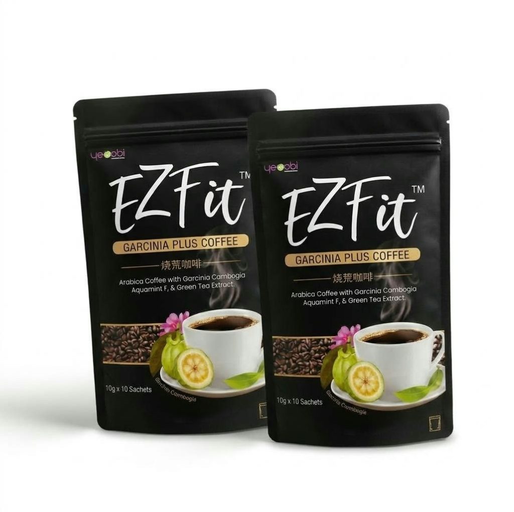 EZ Fit Slimming Coffee with Fiber, Buy 1 Get 1 (2 pouches of 10 sachets)
