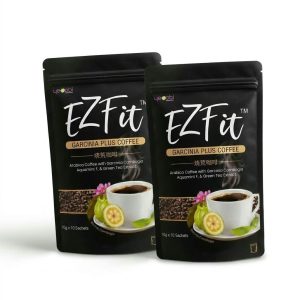 EZ Fit Slimming Coffee with Fiber, Buy 1 Get 1 (2 pouches of 10 sachets)