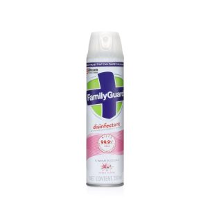 FamilyGuard Disinfectant Room & Multi-Surface Spray Aerosol Fresh Floral 280ml (SC Johnson Official Store)