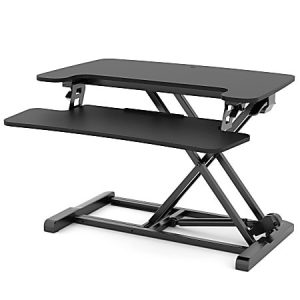 FlexiSpot M7S 28″ Standing Desk Riser, Height Adjustable Converter with Keyboard Tray (Flexispot Philippines)