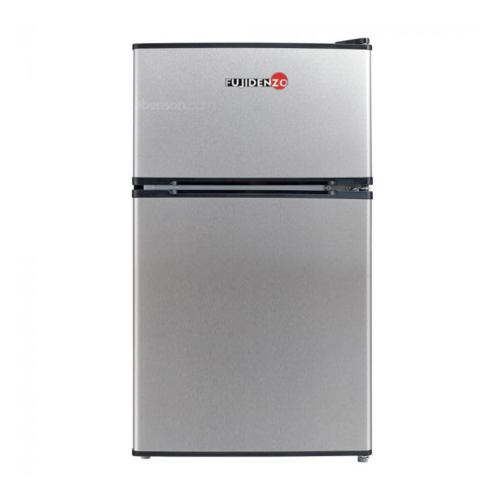 Fujidenzo 3.5 cu. ft. Two Door Personal Refrigerator RDD-35 T, Titanium (Fujidenzo)