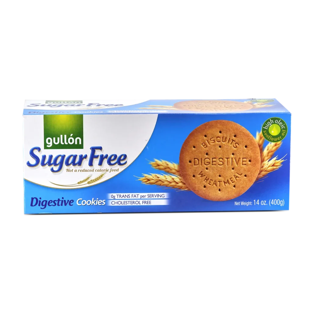 Gullon Sugar Free Digestive Biscuits 400 g (Dygen Food)