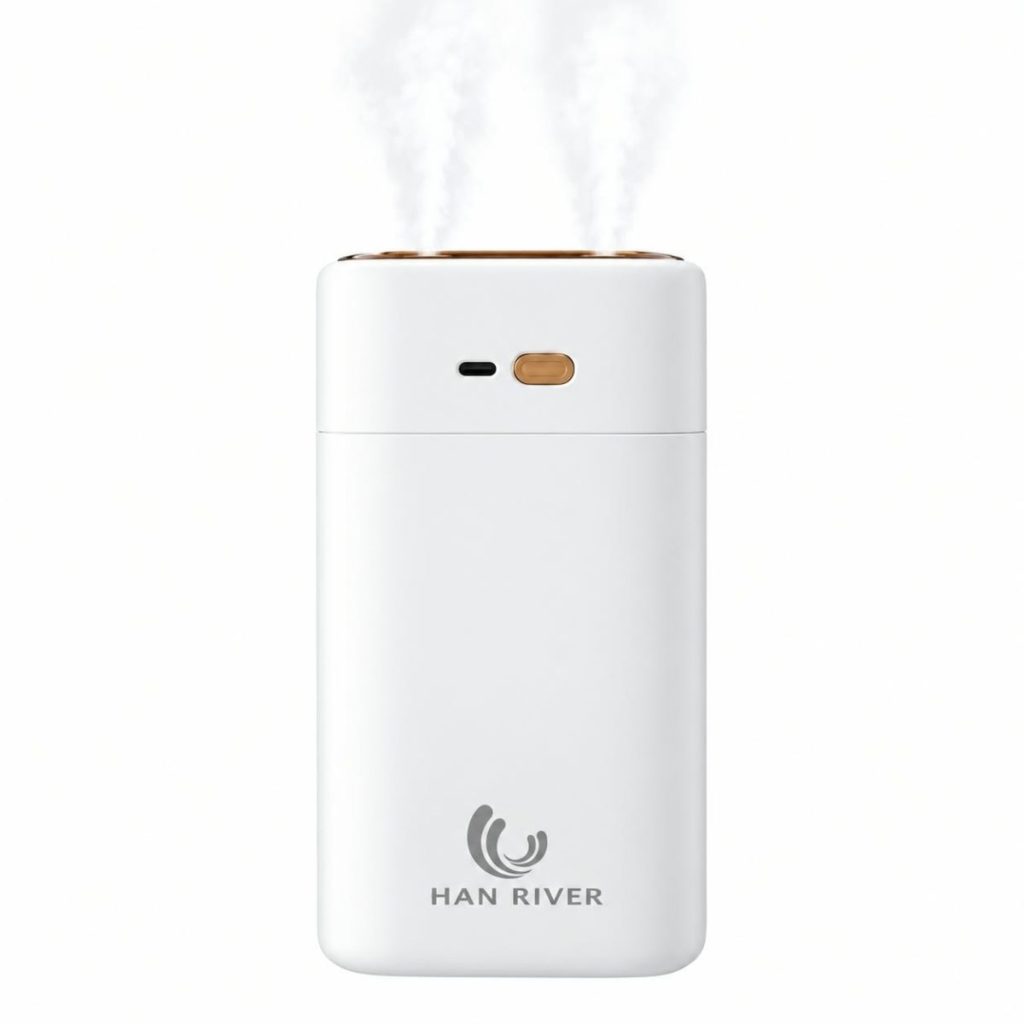 HAN RIVER Humidifier 1.3 L Aroma Diffuser, ultrasonic, 2 nozzles (Han River Official Store)