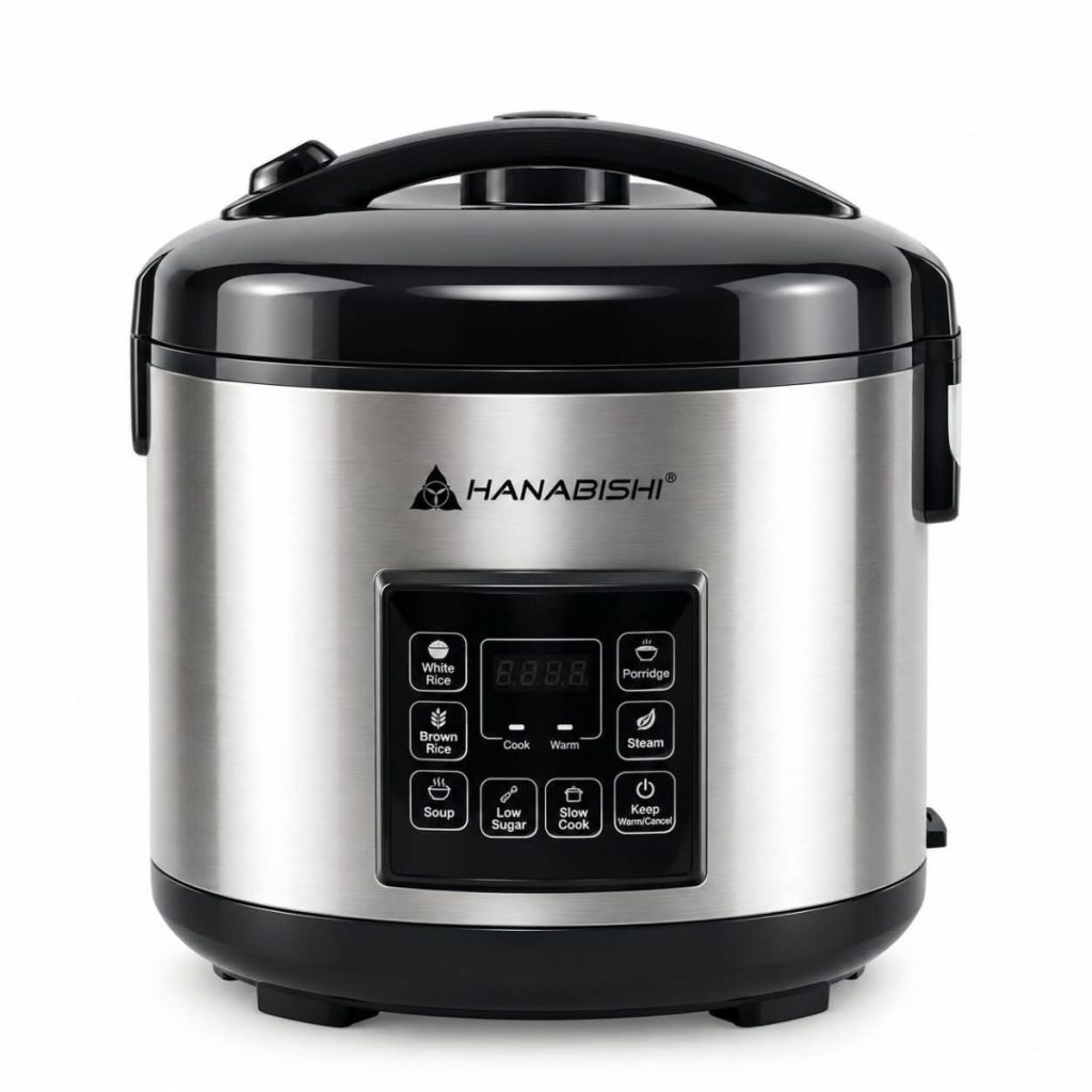 Hanabishi Low Sugar Rice Cooker 1.8 L HDESUGAR18MFRC (Hanabishi Official)