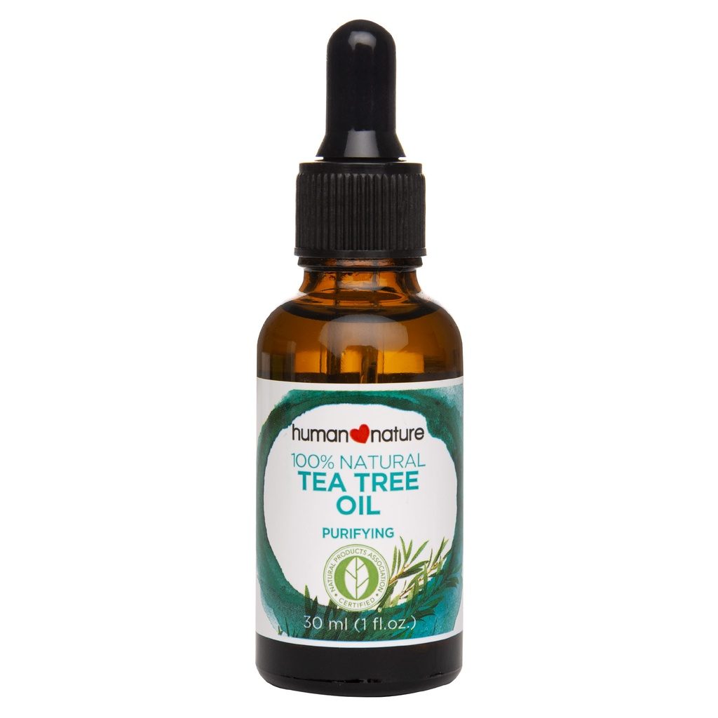 Human Nature Tea Tree Oil Natural Essential Oil, Multi Purpose, 30 mL (Human Nature Official Store)