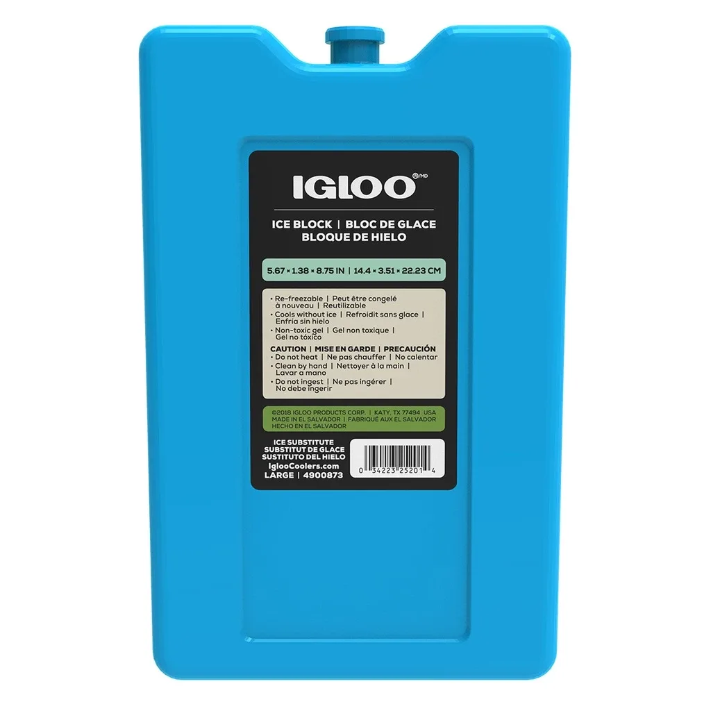 Igloo Maxcold Reusable Ice Block, Medium, Blue (igloo.ph)