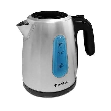 Imarflex Electric Kettle IK-315S, 1.5 L, stainless steel body, 2,000 W (Imarflex)