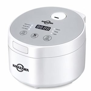 KANAZAWA 5 L Low-Sugar Rice Cooker A05C, 3 pots, 24-month warranty (Kanazawa Official Store)