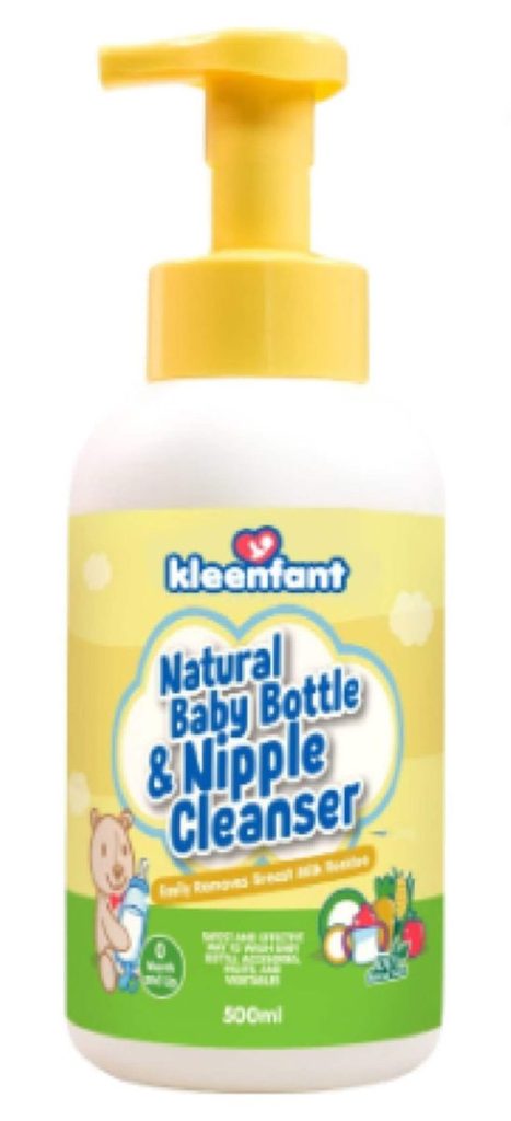 Kleenfant Natural Baby Bottle & Nipple Cleanser 500ml (Kleenfant official store)