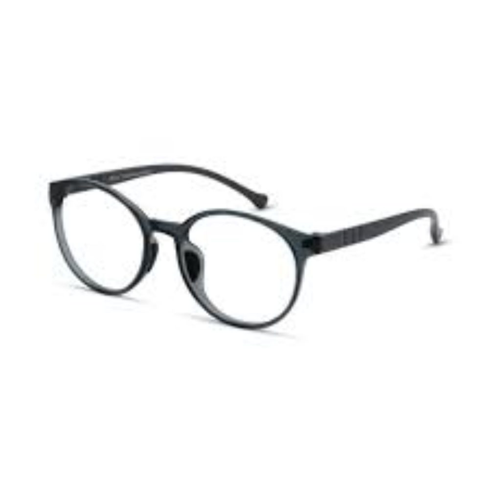 Lil’ MetroSunnies Kyle Kid’s Eyeglasses, Gray, Con-Strain Blue Light (MetroSunnies)