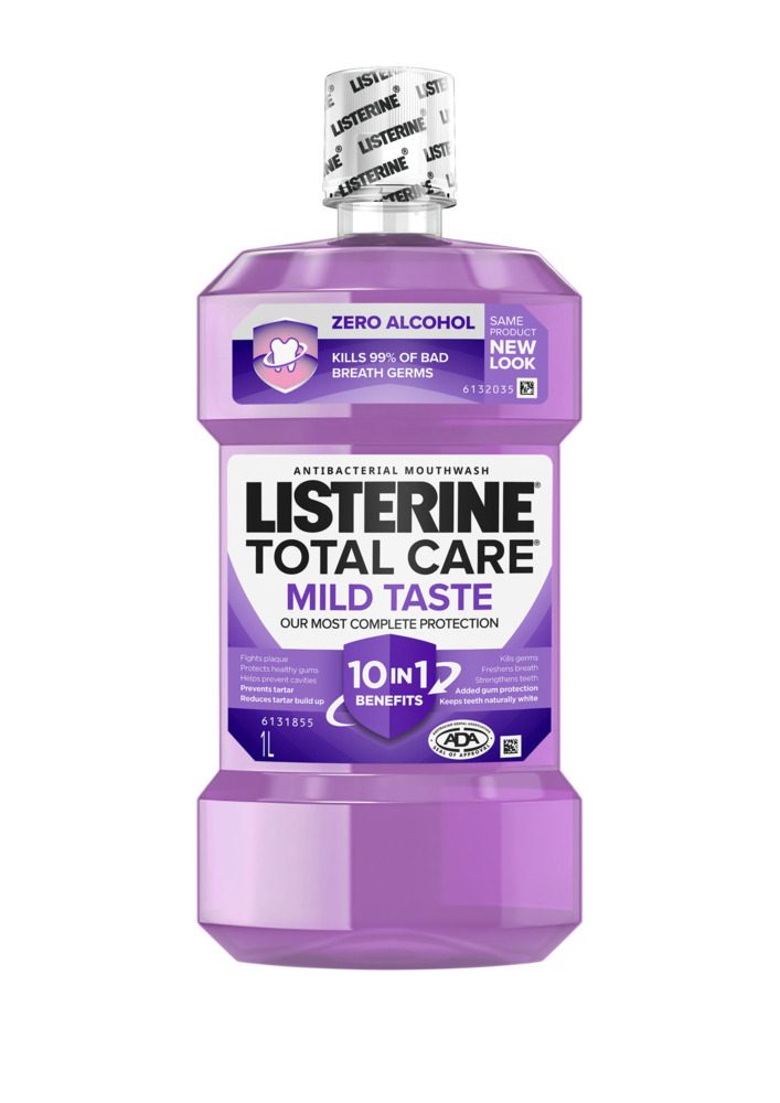 Listerine Total Care Zero Mouthwash 500ml, alcohol-free (Kenvue Official Store)