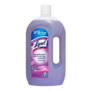 Lysol Multi Action Cleaner Antibacterial, Lavender, 900 mL (Lysol and Reckitt Home Official Store)