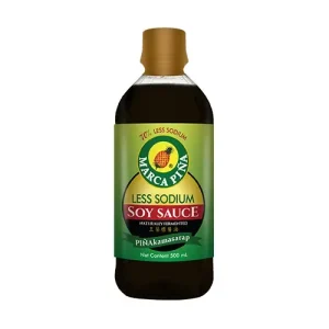 Marca Piña Less Sodium Soy Sauce 500 ml (MarcaPinaShop)
