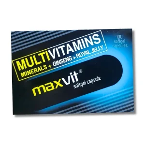 Maxvit Multivitamins with Ginseng and Royal Jelly, 100 capsules