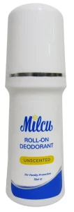 MILCU Unscented Deo Roll On, 50 ml (Watsons Official Store)