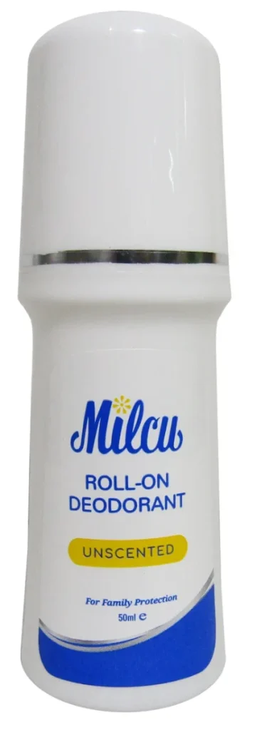 MILCU Unscented Deo Roll On, 50 ml (Watsons Official Store)