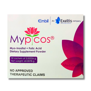 Mypicos Myo-Inositol + Folic Acid Powder, 30 sachets